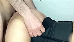 Intense Monster Cock Pounds Her Big Ass Until Cumshot Covers It