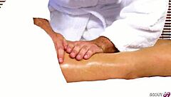 Sweet Small Ass and Tits 18+ Taylor Russo Seduces Older Guy to Fuck at Massage Parlour