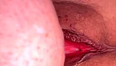 my amateur pink shaved pussy feels amazing 80 days after losing my virginity close up