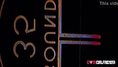 Hey, check out curvy goth Tiffany Nacke taking that massive cock in her juicy hairy pussy!