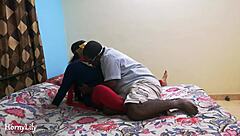 Indian milf gives closeup blowjob and mouth fuck with cum inside