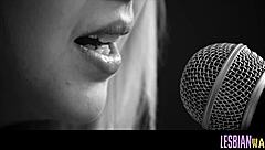 Cute Teen 18+ Eats Out Tribbing Lesbian With Small Tits