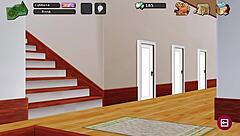 Blonde licks big ass outdoors while asian dances in panties on toilet with huge tits exposed