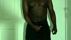 New meme features solo creator in a fun cum-themed room adventure with playful masturbation