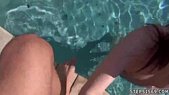 German Amateur Teen 18+ Loves Creampie In European Hardcore Group Action