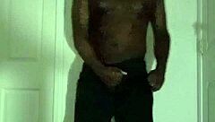 New meme features solo creator in a fun cum-themed room adventure with playful masturbation