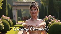 Granny Nurse Chapel in Star Trek Cosplay Gets Creampied in Missionary Pov