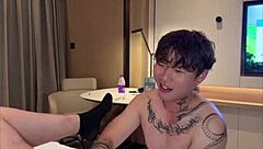 Asian guy licks pussy slowly then fucks with intense passion and screams. Humiliating POV action unfolds.