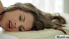 pretty teen babe sucks and gets smashed