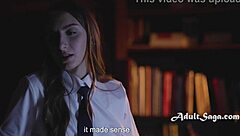 Teaching prayers while ass fucking her tight teen virgin butt in taboo anal instruction full movie with Penelope Kay