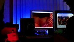 Mature Mom in Fishnets and Lingerie Fucked by Big Cock with Anal Fingering