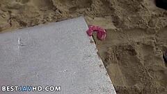 Stellar Asian Mega-Slut Gets Down and Dirty in Uncensored Japanese Outdoor Threeway Creampie Group Sex