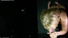 Rachel Takes Cumshot Number Eleven With Gloryhole Swallow And Cum On Face