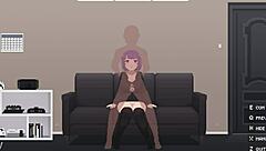 Passive girl with big natural tits takes cock in all holes