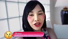 Raw Pound! Asian Thai Ladyboy Takes Monster Cock Deep In Tight Ass For Intense Anal!