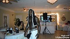 why do these vixens turn a simple gathering into a wild ebony shaft orgy