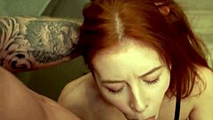 i love when my redhead roommate gets pounded quick in the kitchen