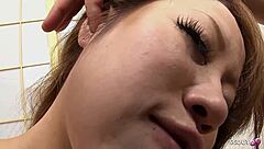 Small Tits Blonde Asian Girl Picked Up for Real Amateur POV Creampie Fuck - Ready for Uncensored JAV Action?