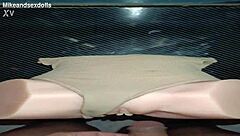 What Happens When Candy's Anal Quickie In Beige Panties Leaves Her Gaping?