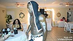 why do these vixens turn a simple gathering into a wild ebony shaft orgy