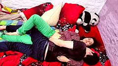 Intense Passionate Sex With Cute Big Ass Boobs Couple Close Up!