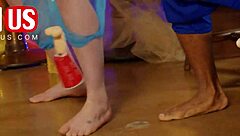 Sexy brunette Alyx Star and Chris Blaccwood enjoy hardcore group orgy with fingering and masturbation