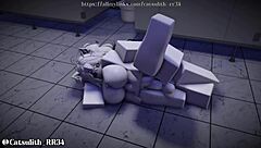 What Starts as a Quick Bathroom Encounter Turns into Intense Missionary and Cowgirl Sex Session with Passionate Blowjob Action