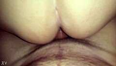 Colombian amateur reaches explosive orgasm during intense homemade vaginal session.