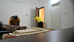 indian couples hanging out in front of muslim maid jamila