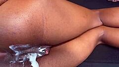 i met this beauty outdoors and couldn't resist pounding her creamy wet pussy in passionate pov action