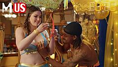 Sexy brunette Alyx Star and Chris Blaccwood enjoy hardcore group orgy with fingering and masturbation