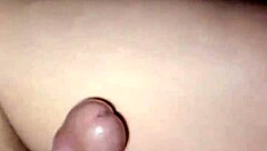 pinay stepmom climaxes twice from intense doggystyle pounding by eager young guy.