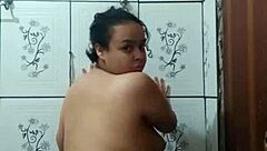 depraved latina bbw shakes big ass in pov orgasm show 😈