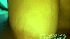 Mommy Rides Cock With Squirting Milk And Creampie