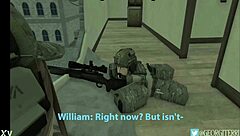 i enjoy watching this roblox rr34 animation with the quiet sniper character