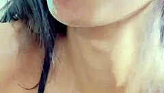 punheta guiada with sexy teen riding and small tits in solo orgasm session