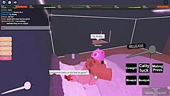 sexy ebony girlfriend gets fucked hard in intense roblox session with cute black babe