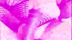 Redhead milf rides huge black dildo in big ass femdom action