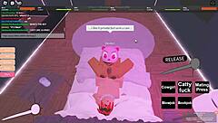 sexy ebony girlfriend gets fucked hard in intense roblox session with cute black babe