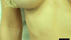 I can't resist this amazing big boobs blonde milf on a dream date as she strips teasingly.