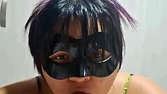 Latina babe takes advantage when alone to drain every drop of cum