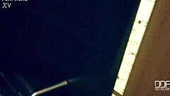 Czech college blonde unleashes intense blowjob and ball licking pov