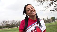 What Happens When Teen Girlfriend's Tight Ass Gets Fisted And Ridden In College Creampie Play?