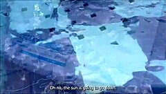 Petite blonde teen 18+ Naty Delgado seduces a muscular neighbor at the pool then fucks him in the living room