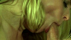 Blonde Teen Ashley Stone Ditches Party for Outdoor Doggystyle Pounding and Facial Cumshot in Heels