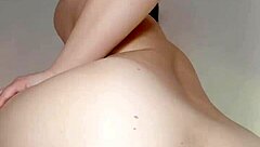 colombian latina madrastra with cameltoe in leggings masturbates her wet pussy solo