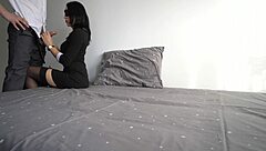 Will This Horny Young 18+ Secretary Ride Her Masked Office Boss While Blindfolded For Cheating Thrills?