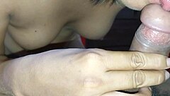 Vecina pays her debt with a hard fuck, giving up her virgin ass and ending with a creampie inside.