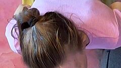 Ever Wondered About a Steamy Blowjob Through the Walls in Our Homemade Gloryhole Setup?