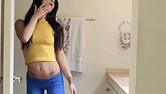 Petite Teen Amateur Handles Massive Cock In CFNM Facial Cumshot Scene